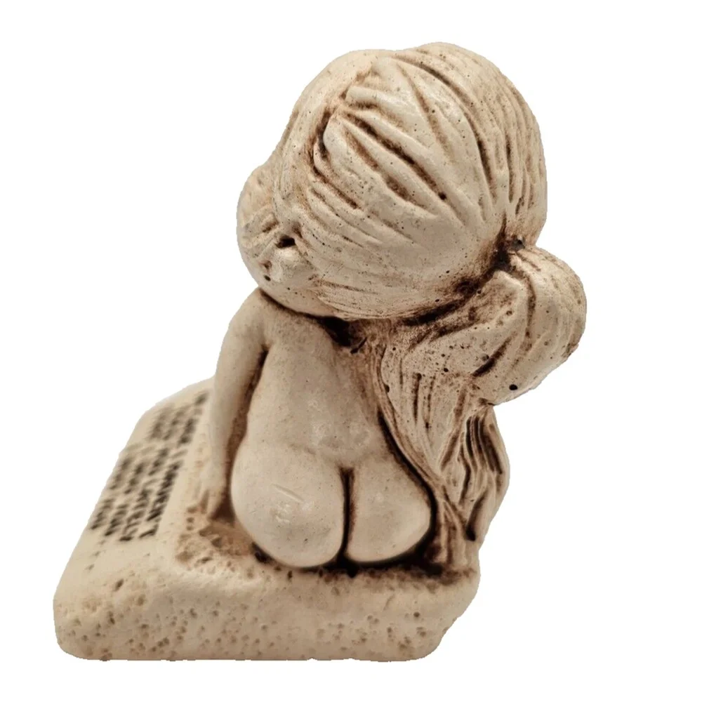 Vintage PAULA Figurine W 617 In Case I Haven't Told You Lately.....Made in USA